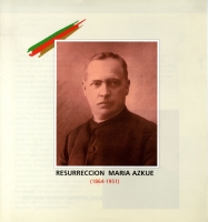 Cubierta del libro Resurrección María de Azkue (Eusko Jaurlaritza, 1993)